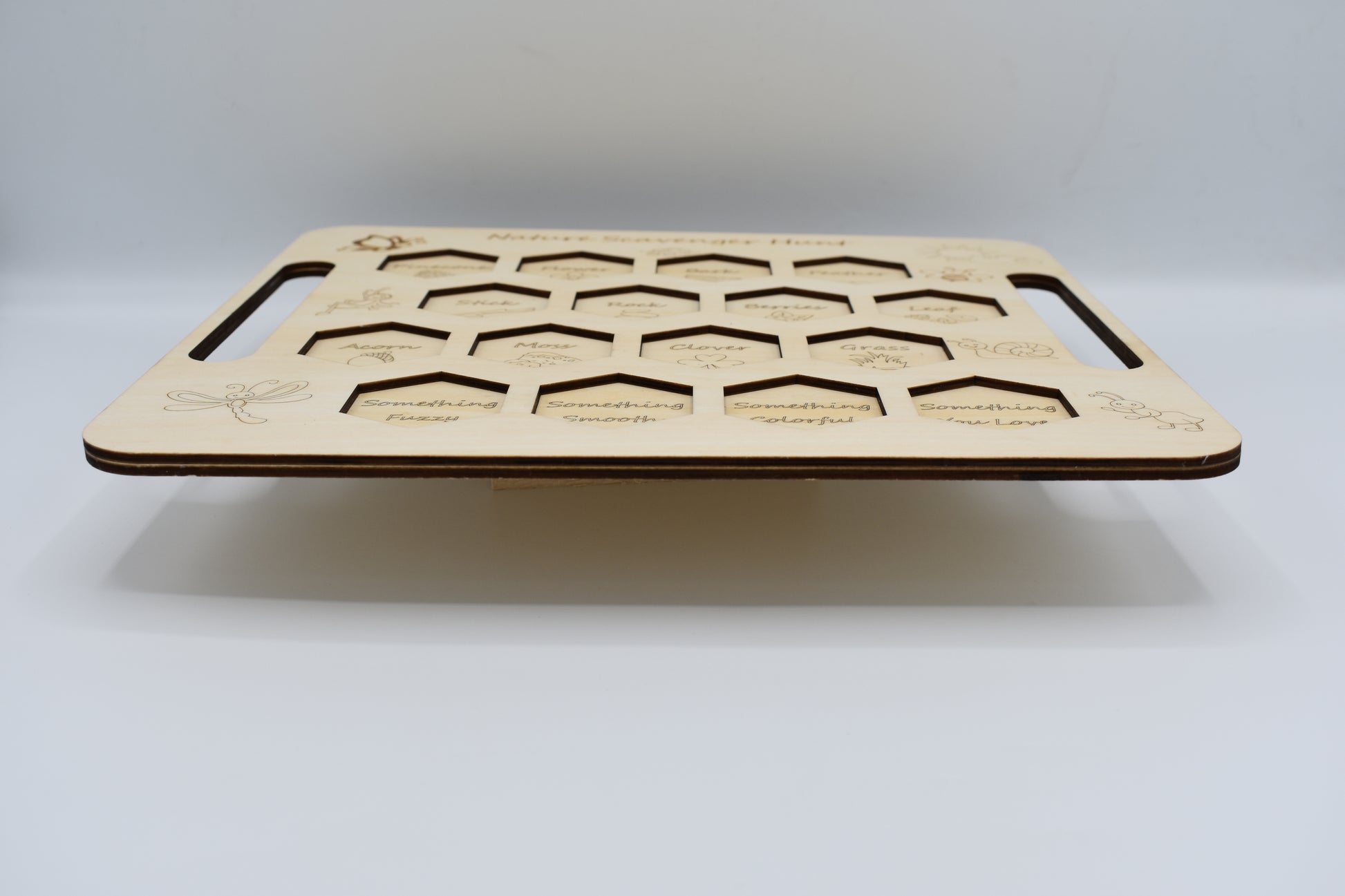 Wooden Nature Scavenger Hunt Kit