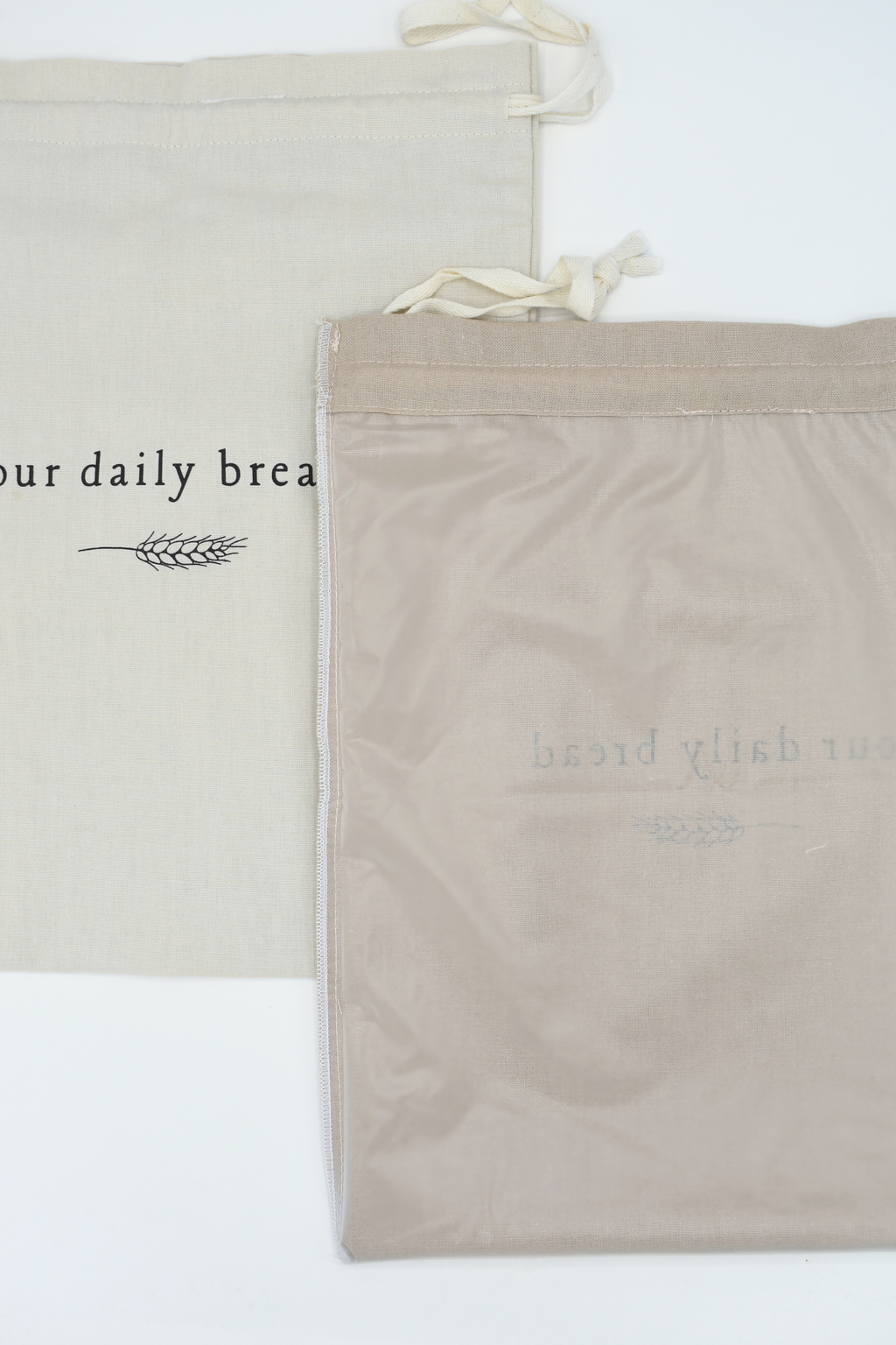 Inside and outside of bags
